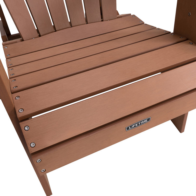 Lifetime faux wood adirondack chair sale